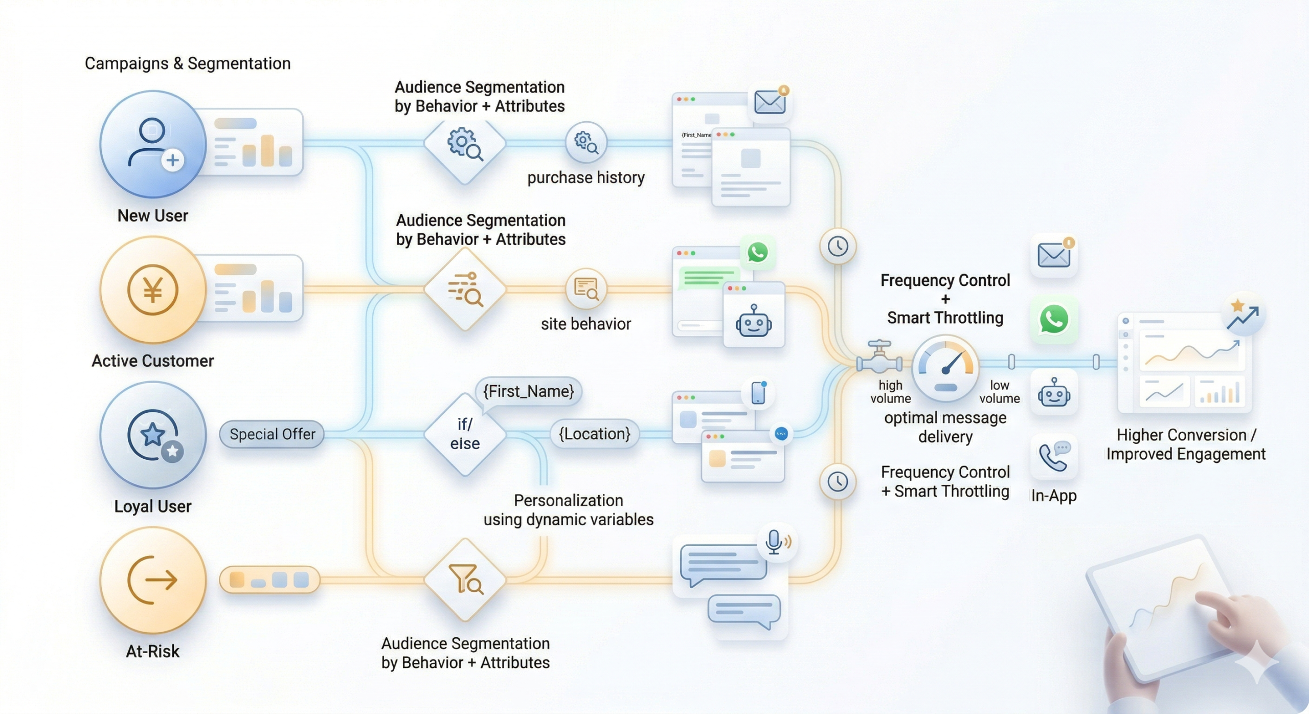 Audience Segmentation & Cohorts Canvas